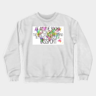 Travel stories Crewneck Sweatshirt